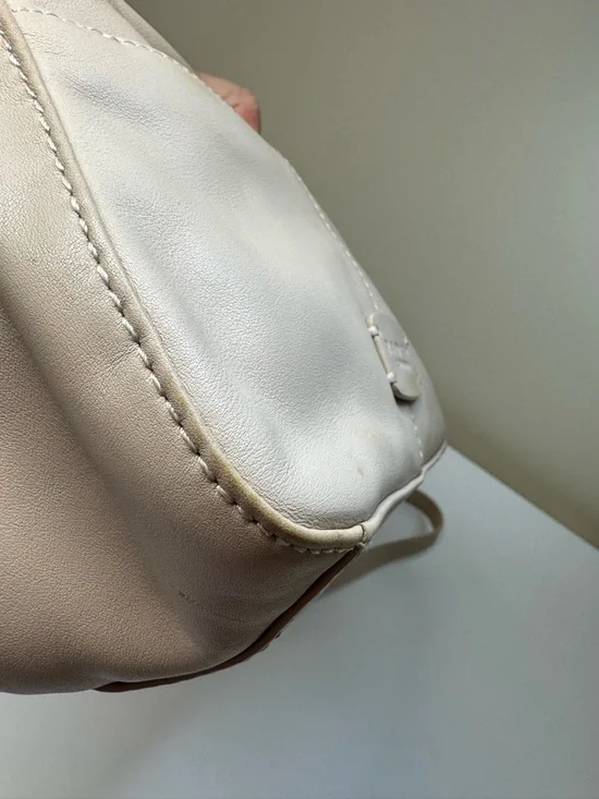 RADLEY LONDON Cream Leather Crossbody with Tan Accents - Picture 8 of 16